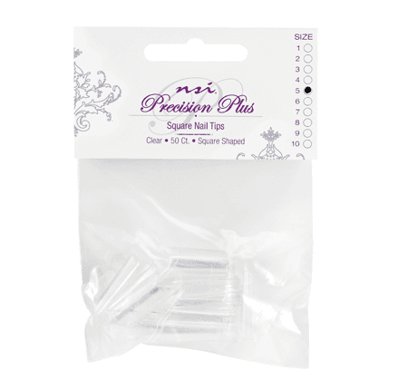 50 Ct. Refill Clear Nail Tip